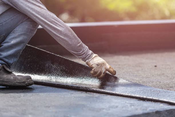 Professional Basement Waterproofing technician working in Sunset Hills, MO